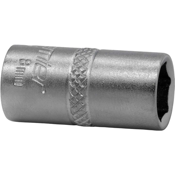 Sealey 1/4"Dr Socket 8mm (Micro Satin Finish)