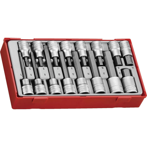Teng Tools 1/2" Hex Bit Socket Set TT1 16 Pieces Teng Tools - Town Tools 