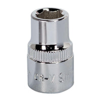 Sealey WallDrive Socket 9mm 3/8"Sq Drive Fully Polished SP3809