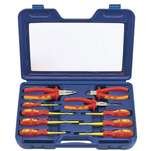 Draper VDE Approved Fully Insulated Pliers and Screwdriver Set (10 Piece) 71155 Draper - Town Tools 