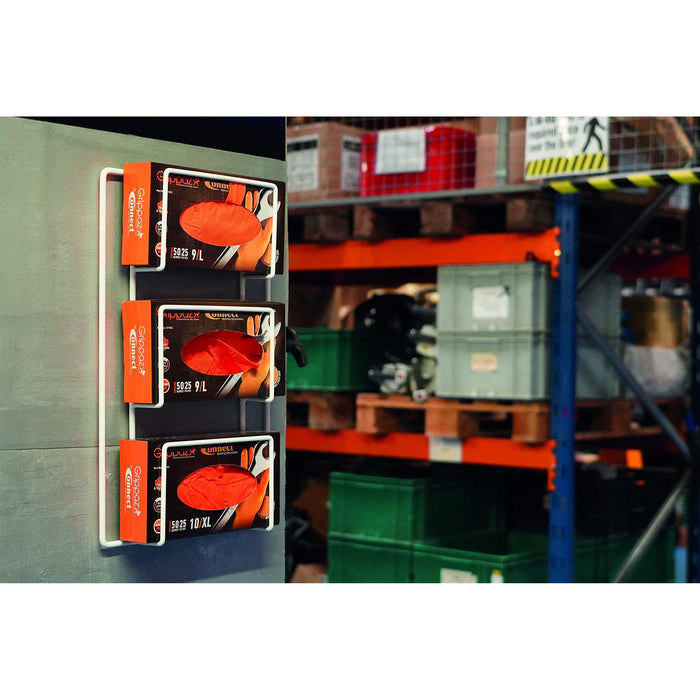 Connect Wall Mounted Glove Box Holder/Rack 37308 Tool Connection - Town Tools 