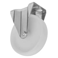 Sealey Heavy-Duty Nylon Fixed Plate Castor Wheel100mm Trade SCW4100FPEM