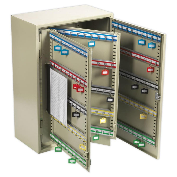 Sealey Key Cabinet 300 Key Capacity SKC300 Sealey - Town Tools 