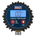 Sealey Digital Tyre Pressure Gauge with Twin Push-On Connector TST003 Sealey - Town Tools 