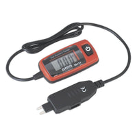 Sealey Automotive Current Tester 20A Mini Blade Fuse TA121
