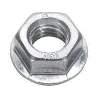 Sealey Flange Nut Serrated M12 Zinc Pack of 50 FN12