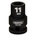 Draper Draper HI-TORQ Metric Impact Socket, 1/2" Sq. Dr., 11mm Draper - Town Tools
