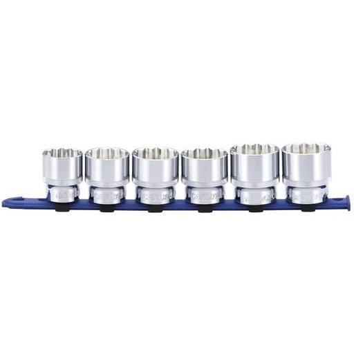 Carlyle Tools Standard Socket Set - Metric - 1/2In. Dr - 12 Pt - 6 Piece - image 1