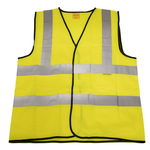 Worksafe Worksafe Hi-Vis Yellow Waistcoat - X-Large 9804XL Worksafe - Town Tools 