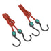 Sealey Bungee Cord Set 2pc 760mm BCS22 Sealey - Town Tools 