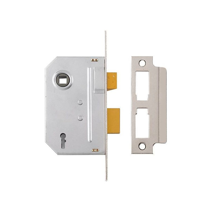 Yale Locks PM320 3 Lever Mortice Sashlock Polished Chrome 65mm 2.5in Yale Locks - Town Tools