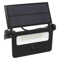 Sealey Extra-Slim Solar Floodlight with Wall Bracket 16W SMD LED LED16S