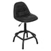 Sealey Workshop Stool Pneumatic with Adjustable Height Swivel Seat & Back Rest Sealey - Town Tools 