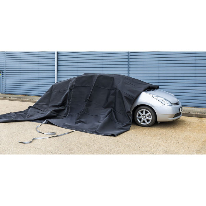 Sealey Vehicle Fire Safety Blanket - PU Coated 6 x 8m EV1000 Sealey - Town Tools 