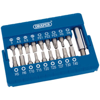 Draper Screwdriver and Magnetic Bit Holder Set (19 Piece) 82393