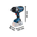 Bosch GDS 18V-1050 HC Pro BITURBO 3/4in Impact Wrench 18V Bare Unit Bosch - Town Tools