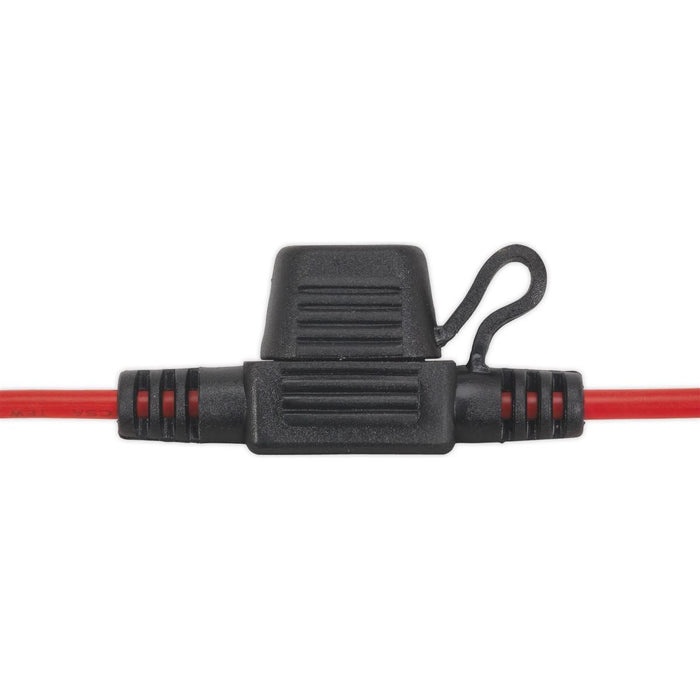 Sealey MINI Blade Fuse Holder Splash-proof 20A Pack of 10 FHMSP20 Sealey - Town Tools 