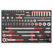 Teng Tools 1/4", 3/8" & 1/2" drive metric socket set 67 pcs Teng Tools - Town Tools 