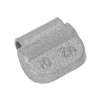 Sealey Wheel Weight 10g Hammer-On Zinc for Steel Wheels Pack of 100 WWSH10