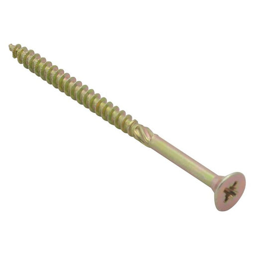 Forgefix Spectre™ PZ Compatible Wood Screw CSK ZYP 5.0 x 80mm Box 100 ForgeFix - Town Tools
