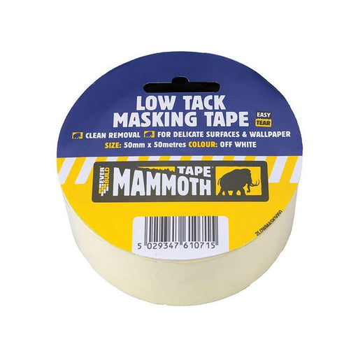 Everbuild Sika Low Tack Masking Tape 25mm x 25m Everbuild Sika - Town Tools