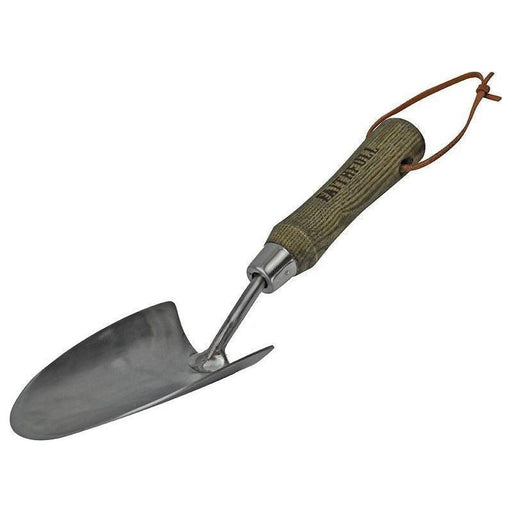 Faithfull Prestige Stainless Steel Hand Trowel Ash Handle Faithfull - Town Tools