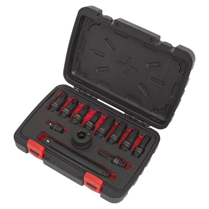 Sealey Premier Premier Impact Socket Bit & Accessories Set 3/4"Sq Drive 12pc Sealey Premier - Town Tools 