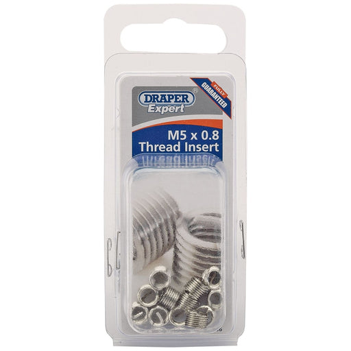 Draper Metric Thread Insert Refill, M5 x 0.8 (Pack of 12) 21706 Draper - Town Tools 