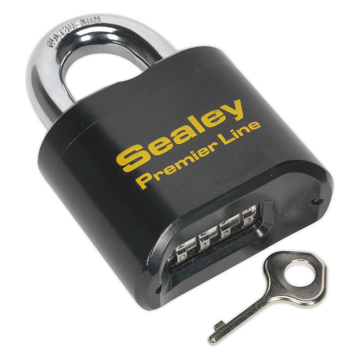 Sealey Steel Body Combination Padlock 62mm PL603 Sealey - Town Tools 