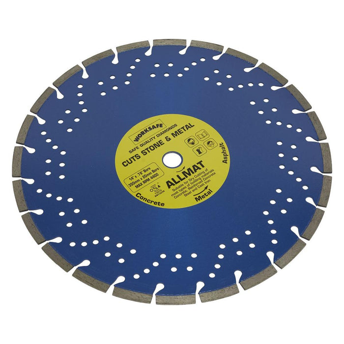 Sealey Platinum Allmat Diamond Blade350 x 20mm WDPA350/20