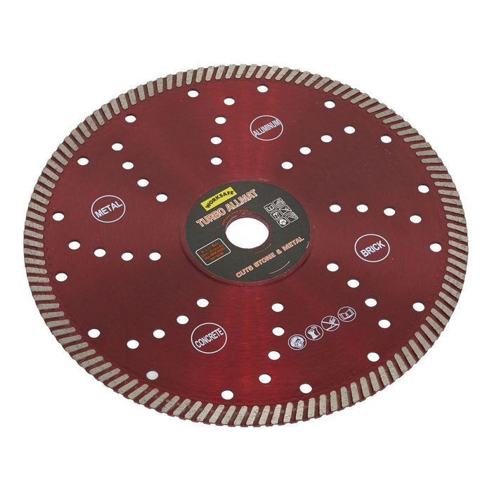 Sealey Turbo Allmat Diamond Blade230 x22mm WDTA230