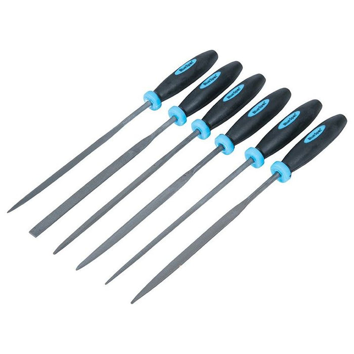 Bluespot Tools Mini File Set with Pouch 6 Piece BlueSpot Tools - Town Tools