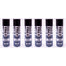 6x Autotek Professional Gloss Black 500ml Spray Paint High Coverage Autotek - Town Tools 