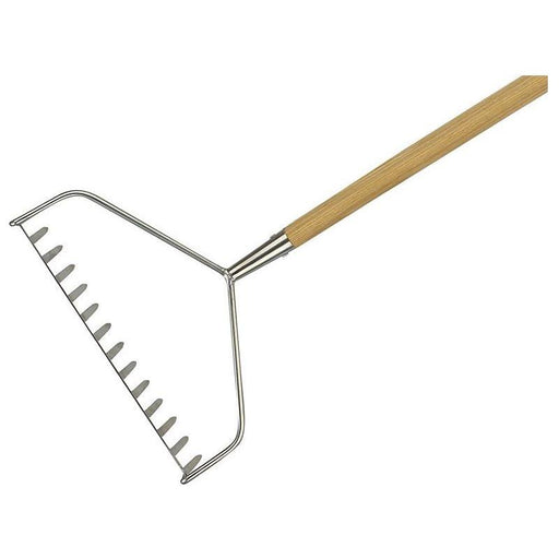 Kent & Stowe Stainless Steel Long Handled Soil Rake, FSC® Kent & Stowe - Town Tools