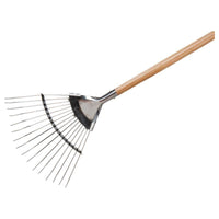 Kent & Stowe Stainless Steel Garden Life Lawn Rake, FSC®