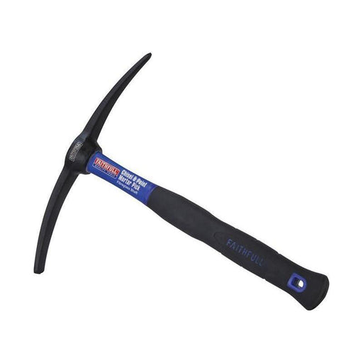Faithfull Chisel & Point Mortar Pick Fibreglass Shaft 450g (16oz) Faithfull - Town Tools