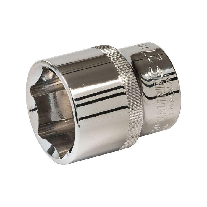 Silverline Socket 1/2" Drive 6pt Metric 27mm Silverline - Town Tools 