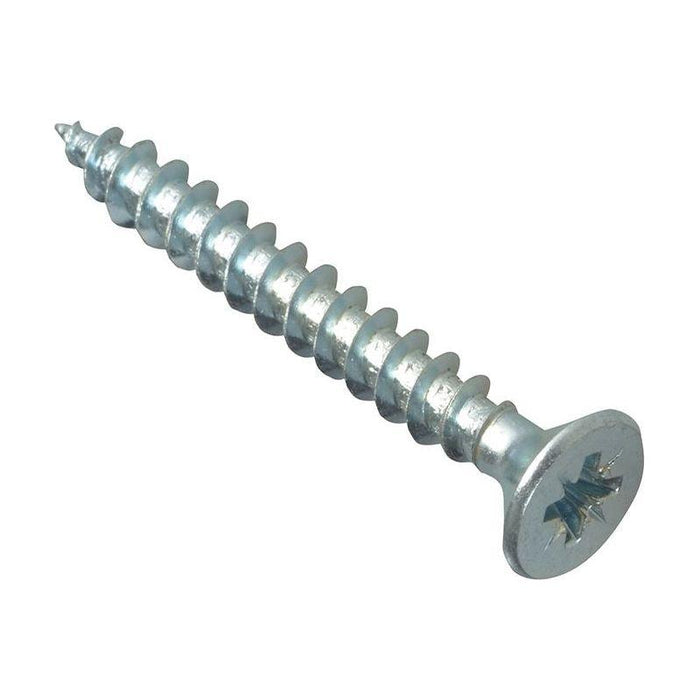 Forgefix Multi-Purpose Pozi Compatible Screw CSK ST ZP 5.0 x 40mm Forge Pack 15 ForgeFix - Town Tools
