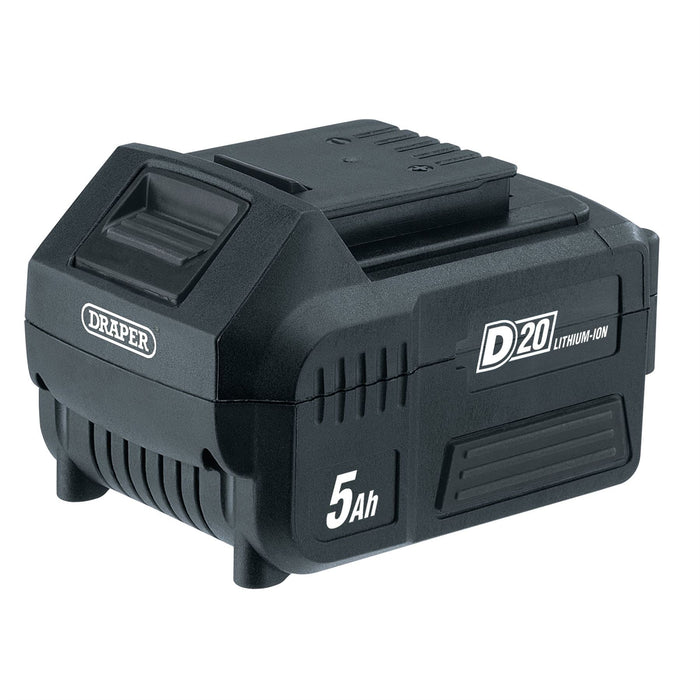 Draper D20 20V Li-ion Battery, 5.0Ah 55907 Draper - Town Tools 