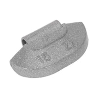 Sealey Wheel Weight 15g Hammer-On Zinc for Steel Wheels Pack of 100 WWSH15