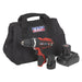 Sealey SV12 Series 10mm Cordless Combi Drill Kit 12V 1.5Ah - 2 Batteries Sealey - Town Tools 