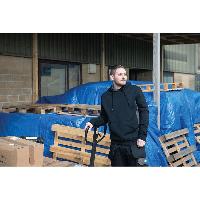 Tough Grit 2-Tone Hoodie Black / Charcoal XL Tough Grit - Town Tools 