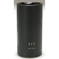 Carlyle Tools Socket - Deep Impact - Metric - 1/2In. Dr - 15 mm
