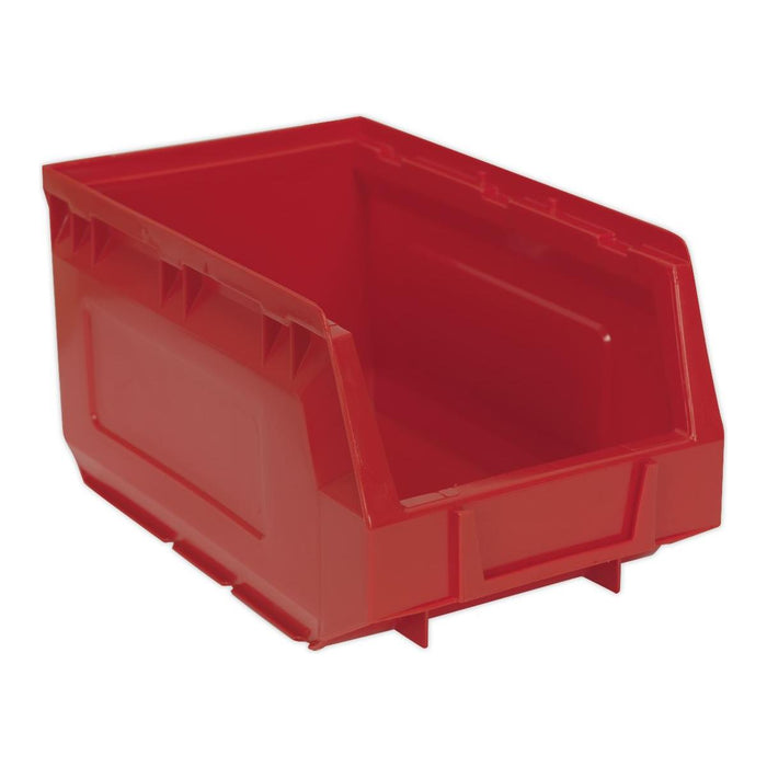 Sealey Plastic Storage Bin 150 x 240 x 130mm Red Pack of 24 TPS324R Sealey - Town Tools 