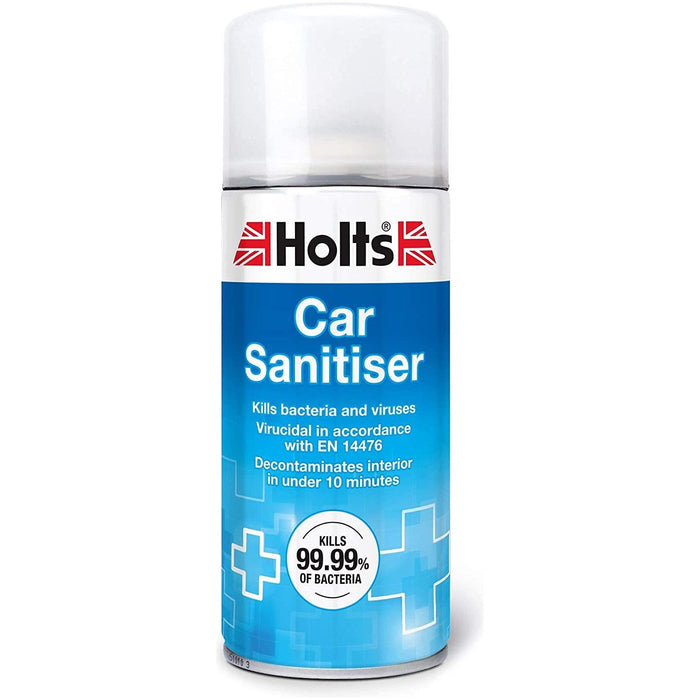 2x Holts Car Sanitiser Cleaner Air Con Bomb Fresh Purifier Kills Viruses 150ml