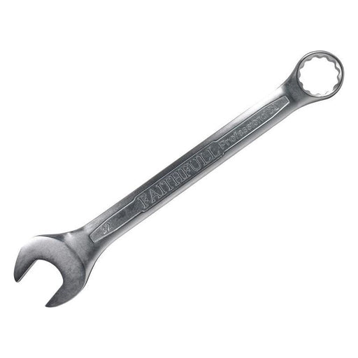 Faithfull Combination Spanner CV Satin Finish 32mm Faithfull - Town Tools