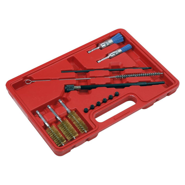 Sealey Cleaning Brush Set Injector Bore 14pc VS1900 Sealey - Town Tools 