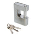 Silverline Close Armoured Shutter Lock Padlock 90mm Silverline - Town Tools 