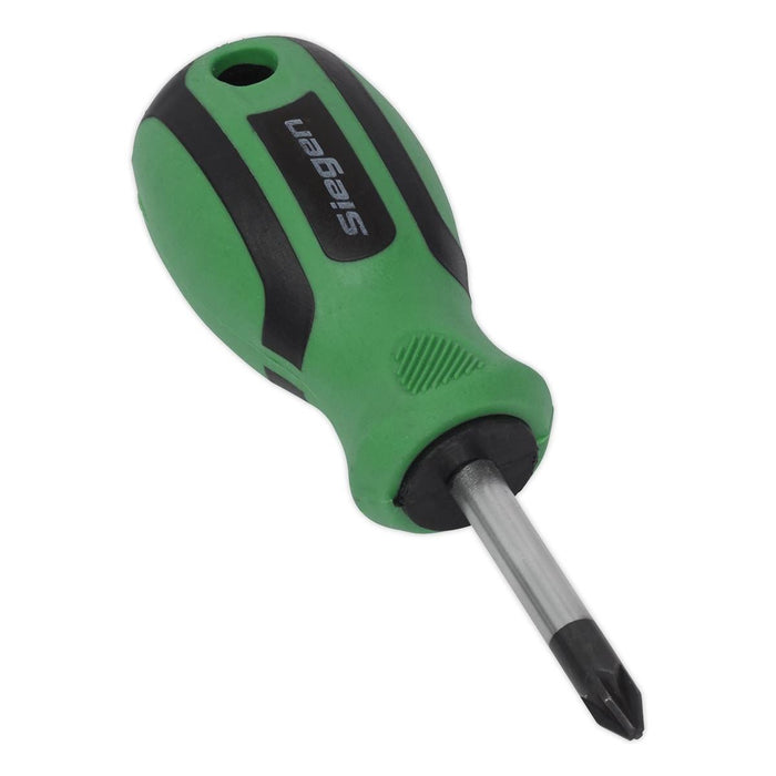 Sealey Screwdriver Pozi #2 x 38mm S01183 Siegen by Sealey - Town Tools 