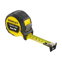 Stanley® Hand Tools CONTROL-LOCK™ Pocket Tape 5m/16ft (Width 25mm)